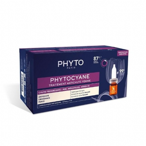 Phytocyane tto anticaida progresiva mujer pack  12+12 amp