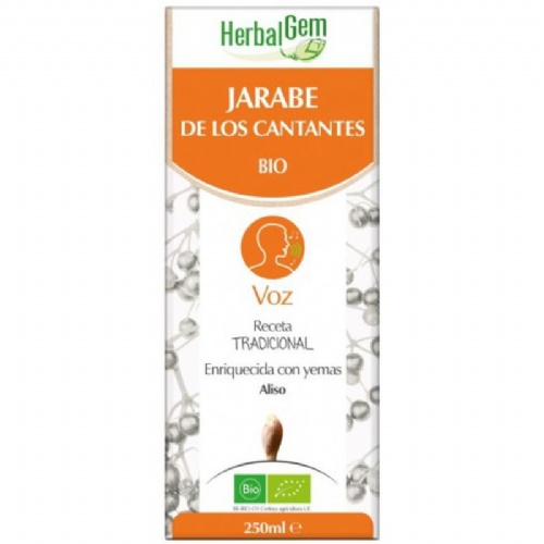 Herbalgem jarabe cantantes bio 250ml