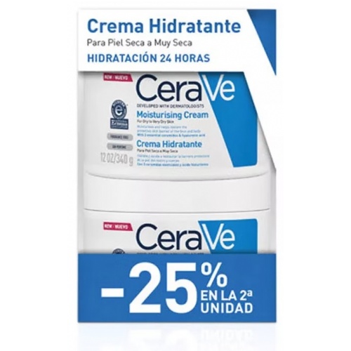 Cerave crema hidratante duplo 2 x 340 g