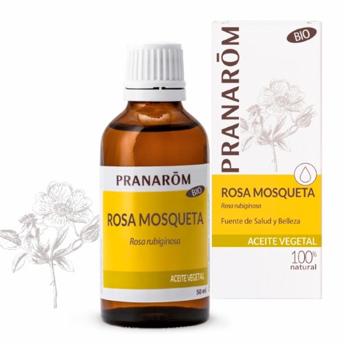 Pranarom aceite vegetal rosa mosqueta 1 envase 50 ml