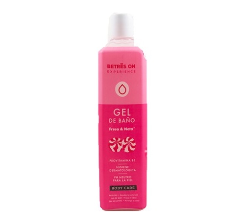 Betres on gel de baño fresa&nata 750ml