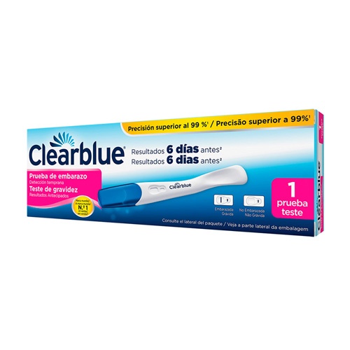 Test de embarazo ultratemprana - clearblue (1 unidad)