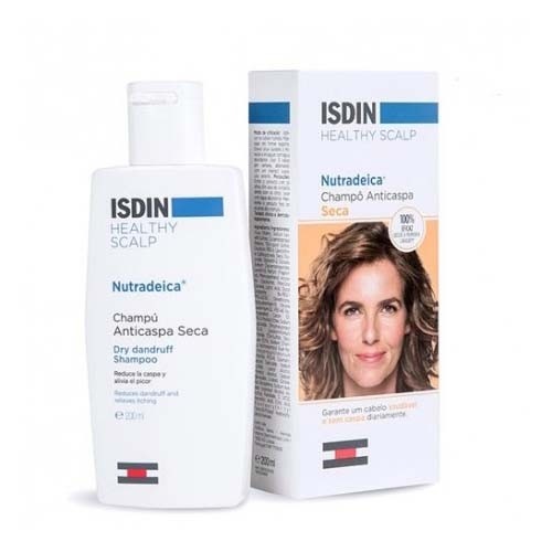 Isdin shampoo anticaspa nutradeica seca (200 ml)