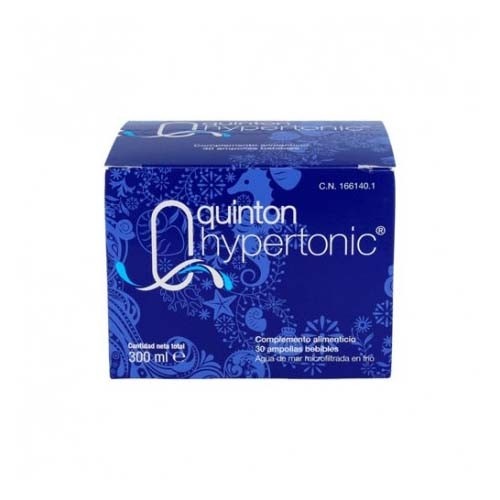 Quinton hipertonic amp bebibles (10 ml 30 ampollas)