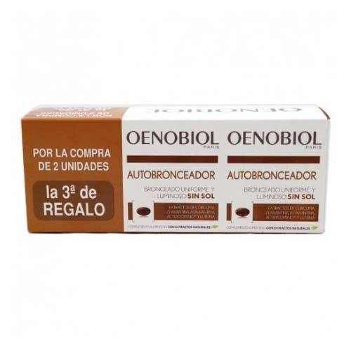 Oenobiol autobronceador (30 capsulas triple)